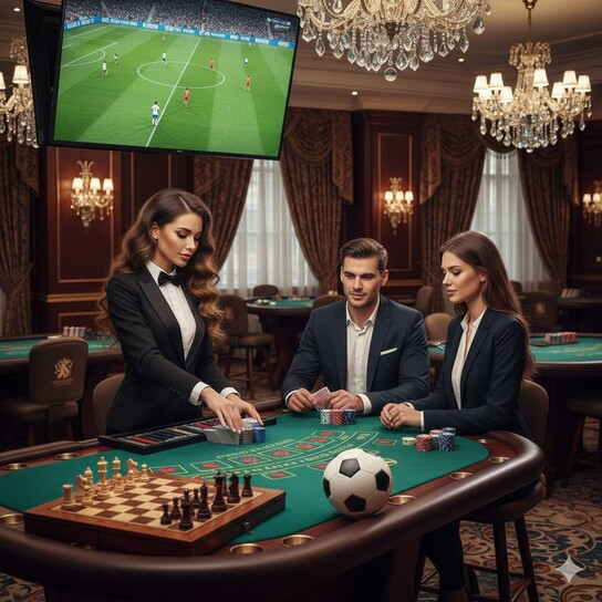 棋牌刷水套利概念示意图